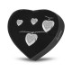 Forentina Kalbimin Aynası Gümüş Kaplama Kalpli Kolye Küpe Bileklik PS1698