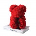 Forentina Rose Melek Kolye küpe Set Teddy Bear Kırmızı Güllü PS1772