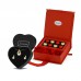 Forentina İnci Modeli Kolye Küpe Çikolata & Kadife Kırmızı Gül Hediye Set PS2637
