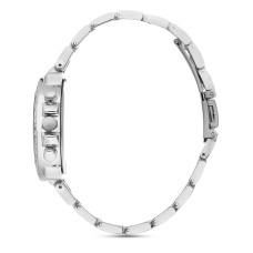 Forentina Gümüş Kaplama Nazar Boncuklu Kolye Küpe Bileklik Saat Kombin Set PS3875