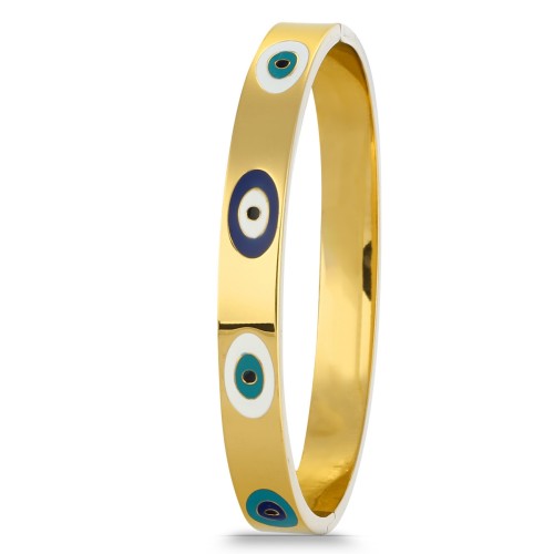 Forentina Bayan Nazar Boncuklu Kelepçe Model Bileklik PS4174